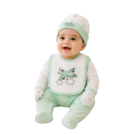 Premium Cotton Baby Romper Set