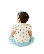 Baby Girl Cotton Dress Set - Image 3