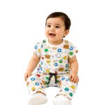 Baby Boys Cotton Dress Set
