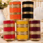 Velvet Bangles Set 36 Pieces