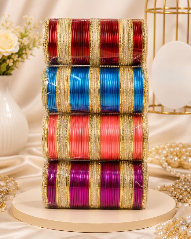 189 Premium Fancy Bangles Set - Image 1