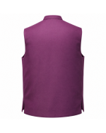 Premium Plum Waistcoat for Men - Image 2