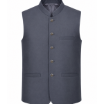 Premium Charcoal Grey Waistcoat for Men