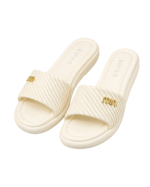 Casual Comfort Slide Slippers – Beige