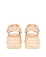Double Strap Comfort Sandals – Beige - Image 3