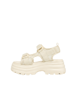 Double Strap Comfort Sandals – Ivory - Image 4