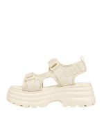 Triple Strap Comfort Sandals – Ivory - Image 3