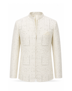 Premium Ivory Embroidered Prince