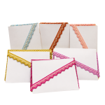 Shimmery Gota Lace with Pearls & Beads – 1 Inch Festive Border