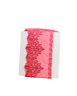Premium Heavy Scallop Border Embroidered Lace | Soft Net Fabric | 3.5 Inch Wide | 1 Yard - Image 4