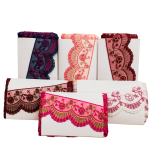 Premium Rose Scallop Embroidered Lace – 4 Inch Heavy Border