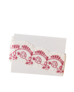 Premium Rose Scallop Embroidered Lace – 4 Inch Heavy Border - Image 7