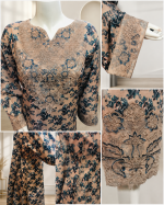 3-Piece Lawn Suit with Embroidered Neck, Sleeves & Daman - Image 5