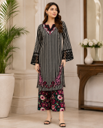 3-Piece Lawn Printed Suit with Embroidered Details - Image 2