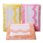 Premium Pastel Organza Cutwork Lace – 2.5 Inch Embroidered Border
