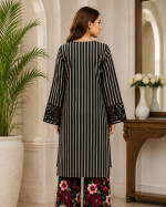 3-Piece Lawn Printed Suit with Embroidered Details - Image 3