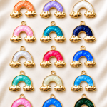 Premium Rainbow Cloud Charms