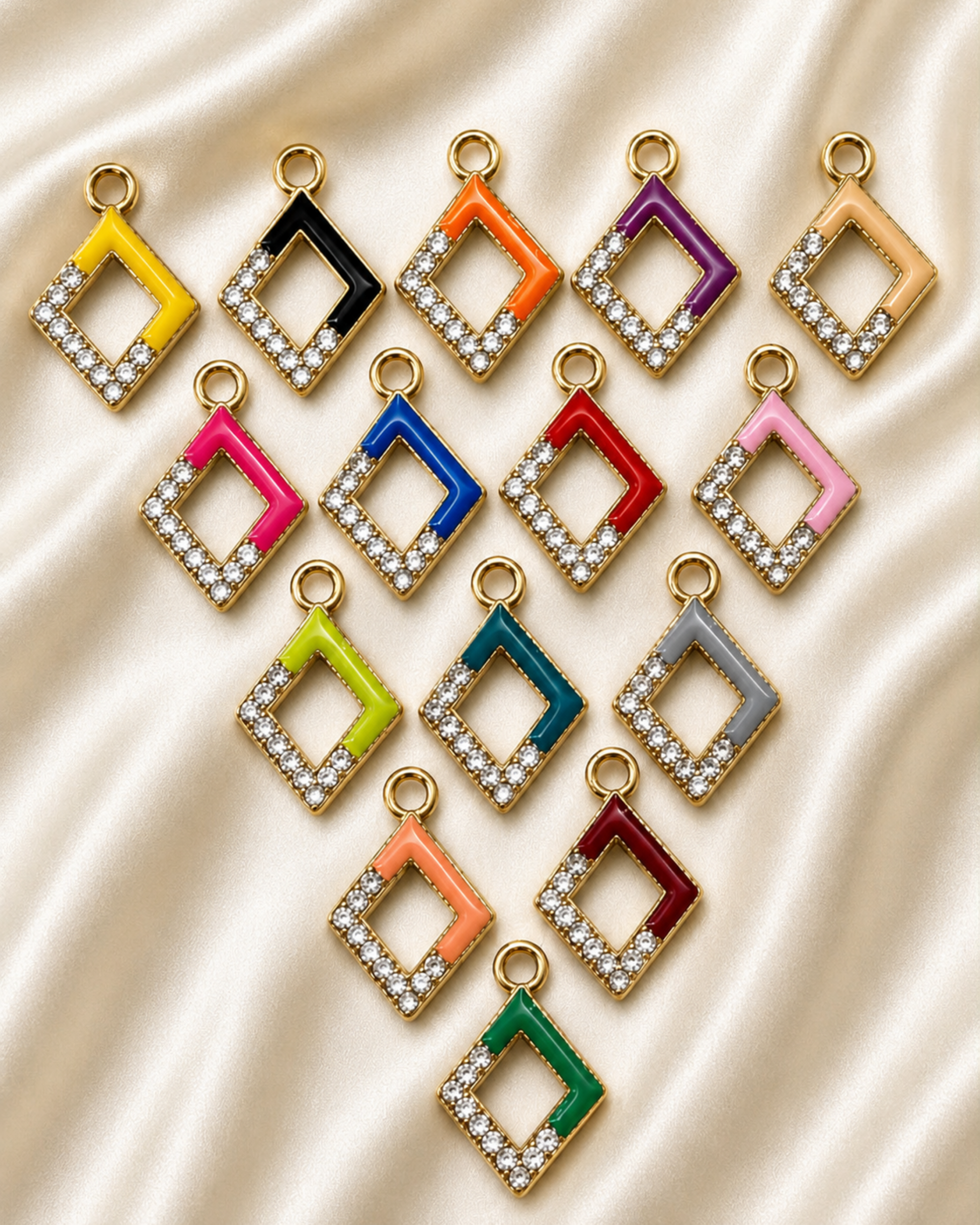 141 Premium Rhinestone Diamond Charm - Image 1