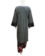 3-Piece Lawn Printed Suit with Embroidered Details - Image 5