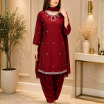 Handwork Raw Silk 3-Piece Suit