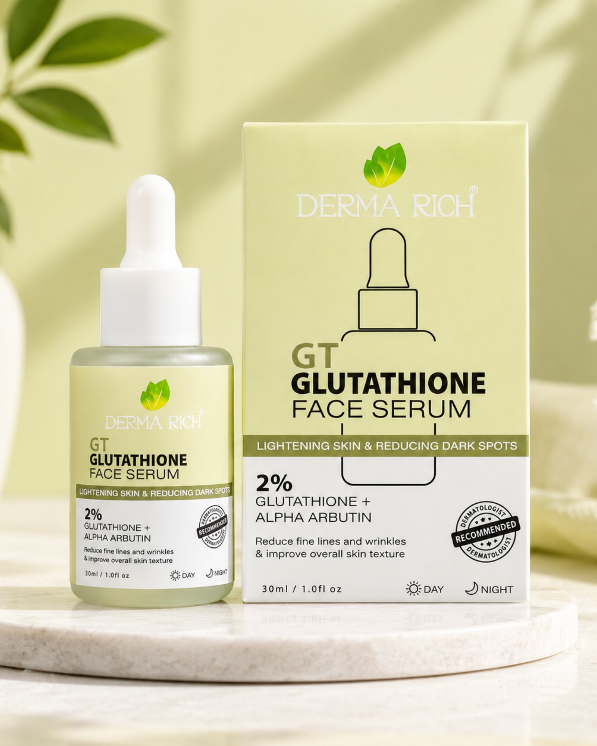 176 Derma Rich 2% Glutathione Face Serum - Image 1
