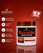 Derma Rich Keratin Creamy Hair Mask – 500ml