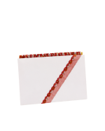 Elegant Embroidered Organza Lace Border – 1 Inch Designer Dress Trim - Image 5