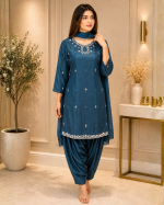 Handwork Raw Silk 3-Piece Suit - Image 4