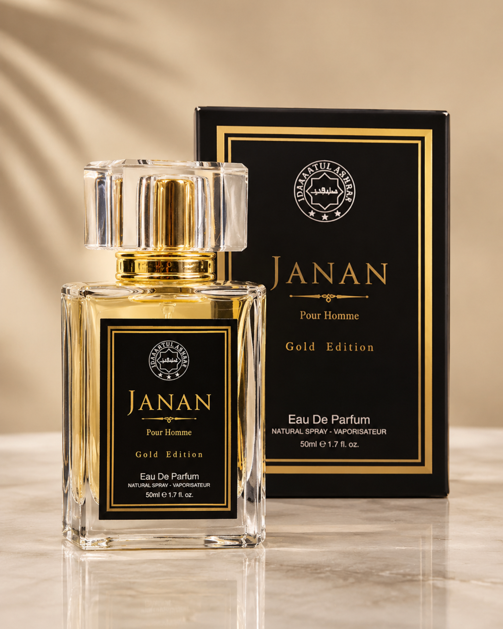206 JANAN Gold Edition Perfume – Eau De Parfum 50ml - Image 1