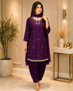 Handwork Raw Silk 3-Piece Suit - Image 6
