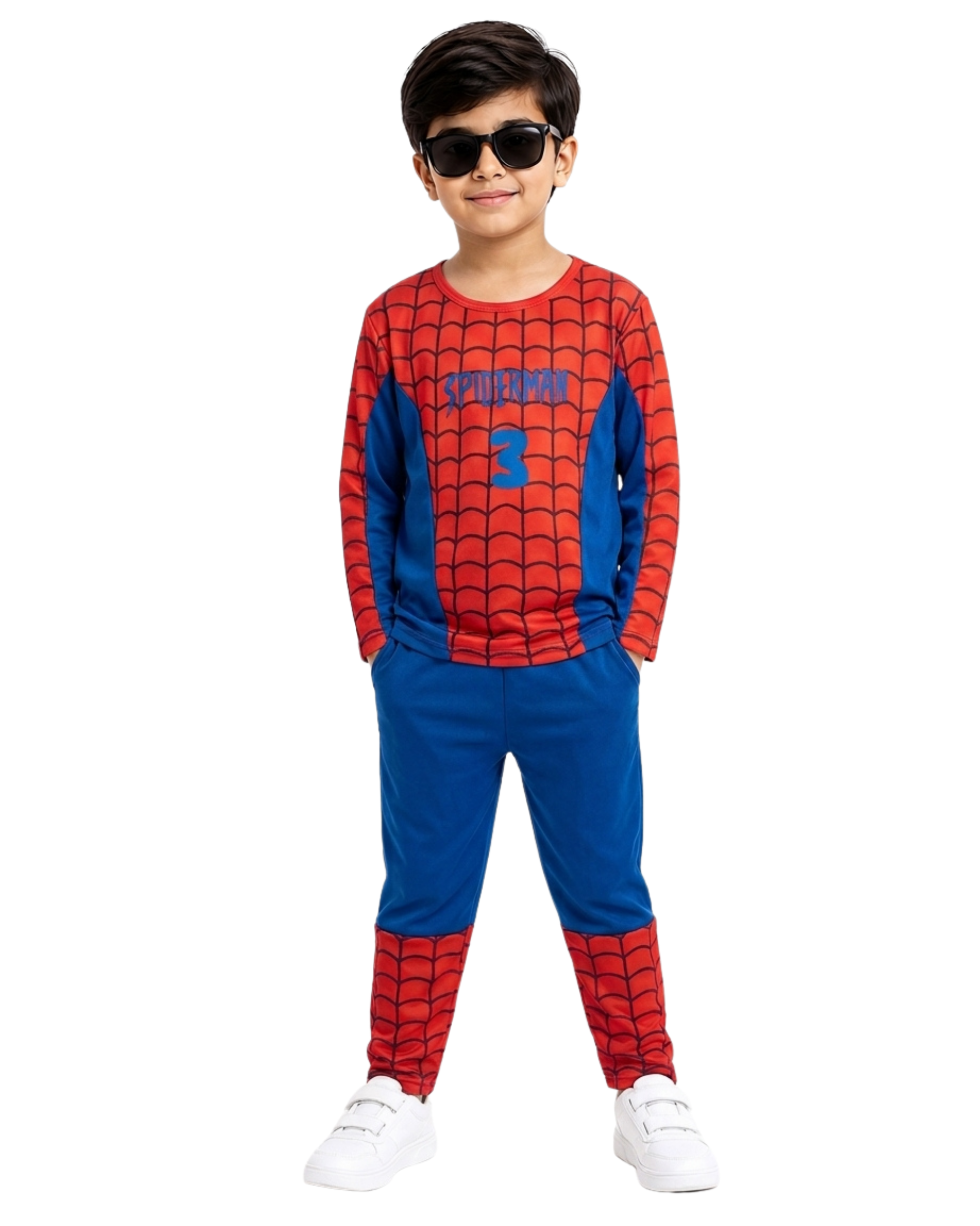 225 Kids Spider-Man Super Hero Suit – Boys Costume - Image 1