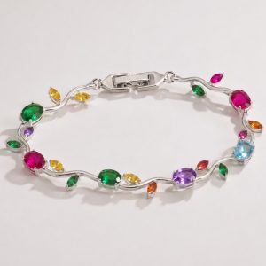 Elegant Faux Crystal Bracelet for Women