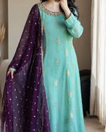 Contrast Maxi – Bamber Chiffon - Image 3