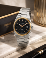 Tissot PRX Powermatic 80 Style Men’s Stainless Steel Watch – Black Waffle Dial