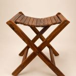 Flexora Foldable Sheesham Wood Bench | Auris Atelier