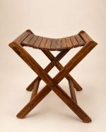 Flexora Foldable Sheesham Wood Bench | Auris Atelier