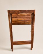 Flexora Foldable Sheesham Wood Bench | Auris Atelier - Image 4