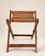 Flexora Foldable Sheesham Wood Bench | Auris Atelier - Image 3