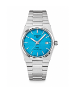 Tissot PRX Powermatic 80 Style Men’s Stainless Steel Watch – Ice Blue Waffle Dial - Image 2
