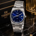 Tissot PRX Quartz Style Men’s Watch – Sunburst Dark Blue Dial