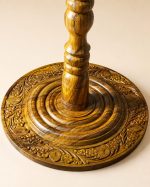 Premium Hearth Round Coffee Table – Handcrafted Sheesham Wood | Auris Atelier - Image 4