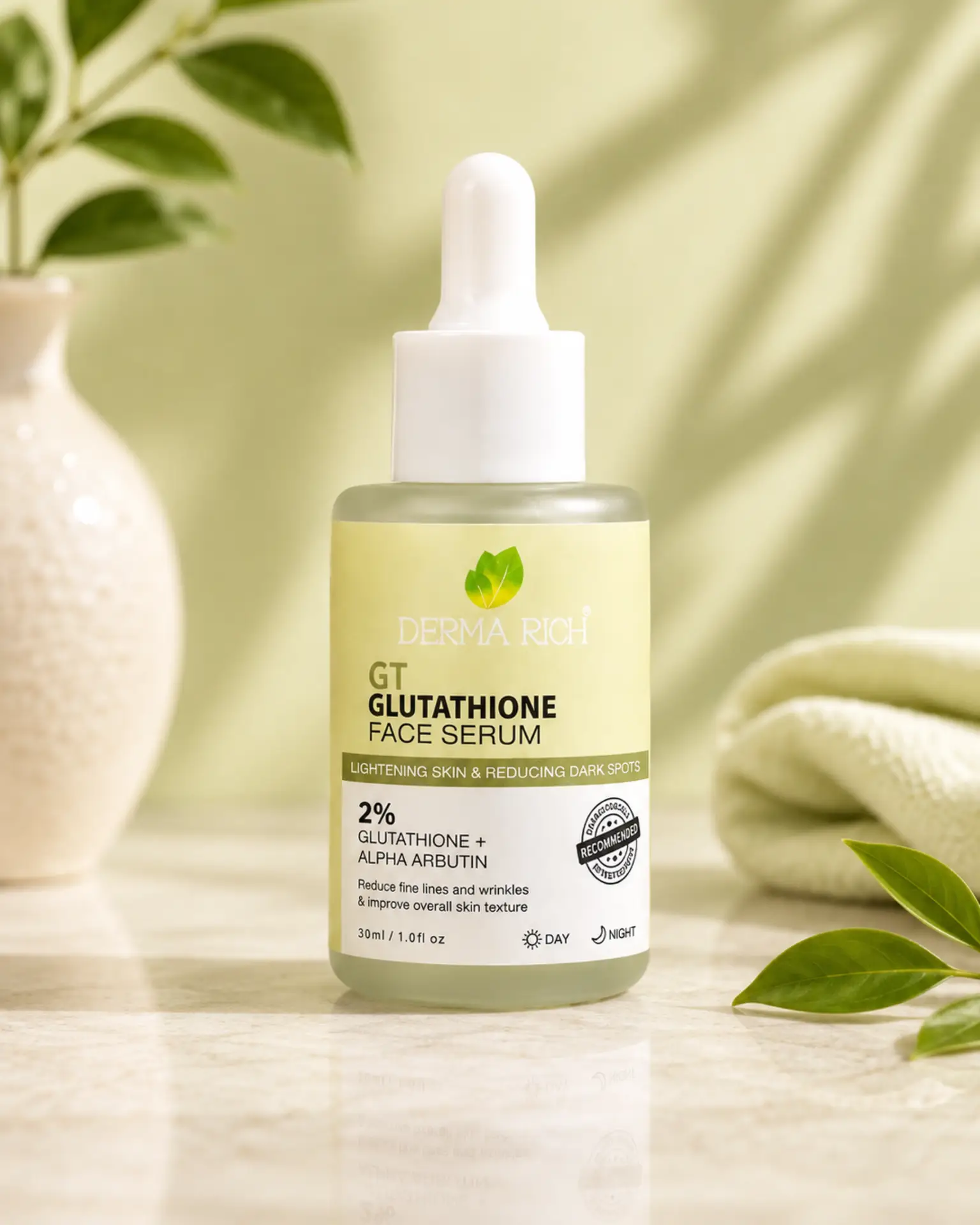 474 Derma Rich 2% Glutathione Face Serum - Image 1