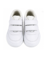 Boys & Girls White Sports School Shoes - Image 2