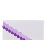 Wavy Organza Flower Embroidered Lace – 1.5 Inch