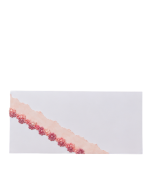Stylish Leaf-and-Loop Organza Cutwork Lace - Image 5