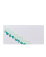 Stylish Leaf-and-Loop Organza Cutwork Lace - Image 7