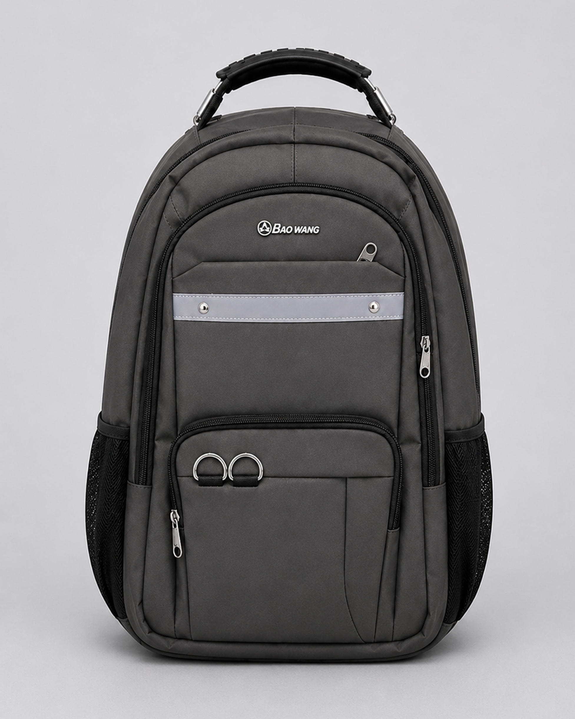 Gray (1) Kids School Backpack – Multi-Compartment Casual School Bag - Image 1