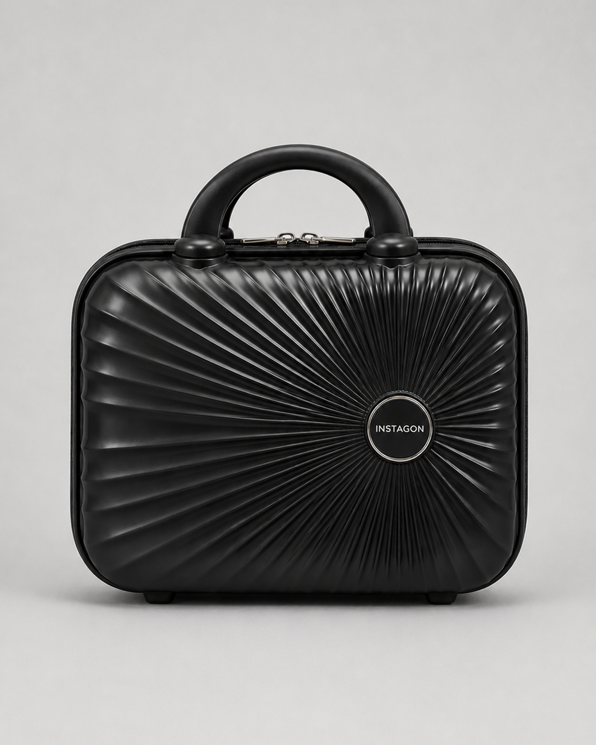1 (1) INSTAGON Mini Hard Shell Beauty Case & Small Travel Vanity Bag - Image 1