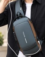 Anti-Theft Sling Bag With Lock & Charging Port - Image 2