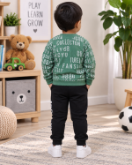Boys Printed Tracksuit - Image 2